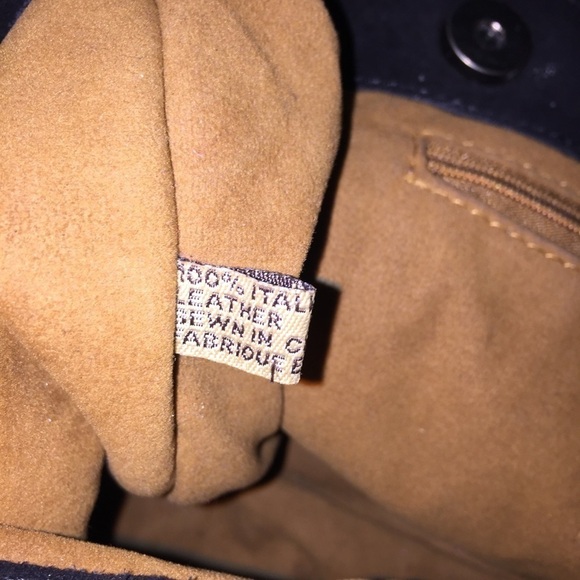 Patricia Nash Black Suede Leather Fringe Handbag - Picture 4 of 8